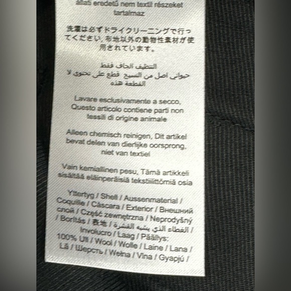 SOLD-Tiger Of Sweden Navy Grid Dress Pants Size 48R - Picture 4 of 7